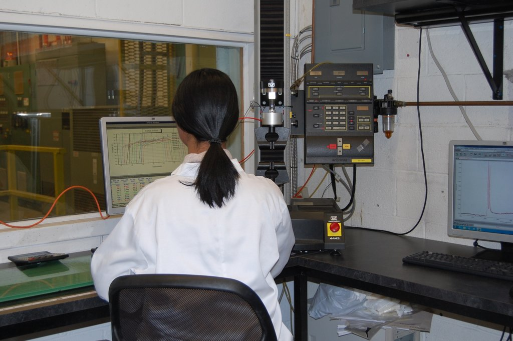 Quality control testing laboratory